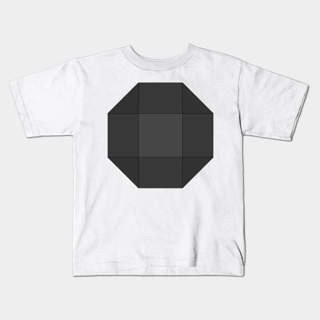 gmtrx lawal rhombicuboctahedron Kids T-Shirt by Seni Lawal